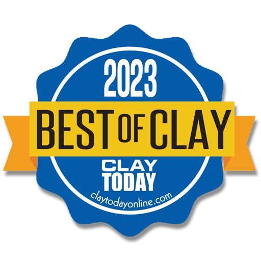 boc-23 Blue ribbon award for Best of Clay by Clay County, Florida in 2023
